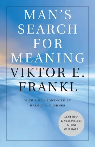 Man's Search for Meaning cover