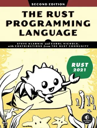The Rust Programming Language cover
